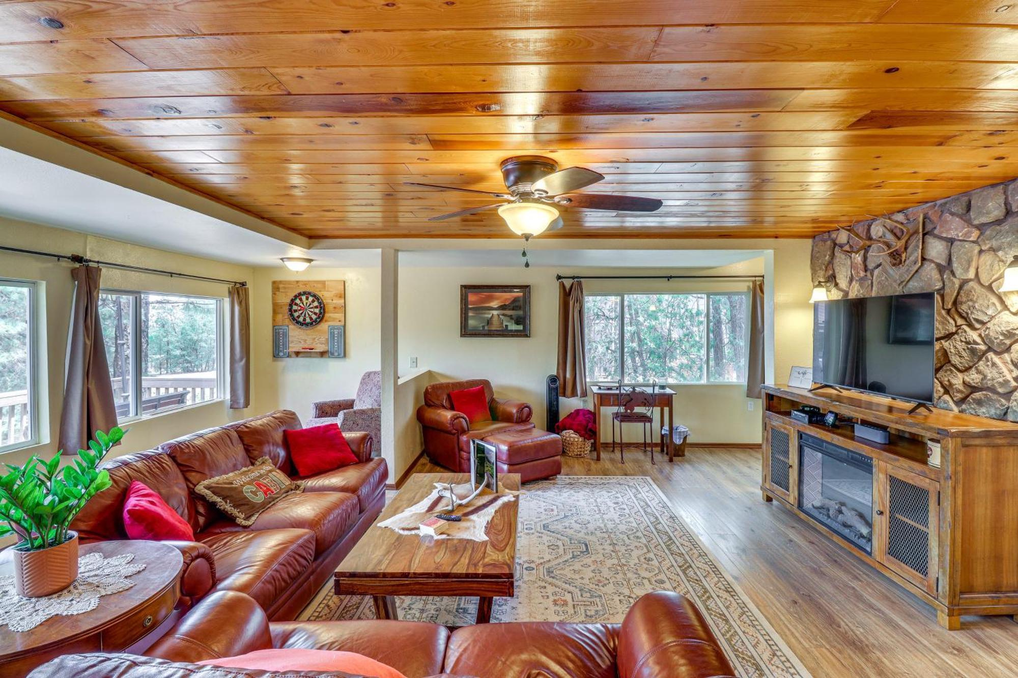 Show Low Cabin With Bbq And Fire Pit Pets Welcome! Exteriér fotografie